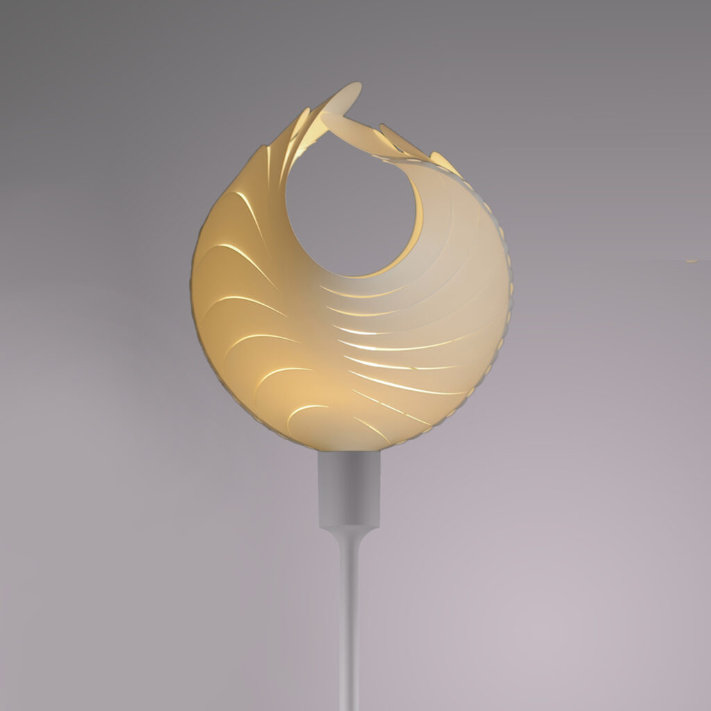HÄNGELAMPE / STEHLAMPE / KLEINE LAMPE / MUFLON HORNS - MINI MUFLO