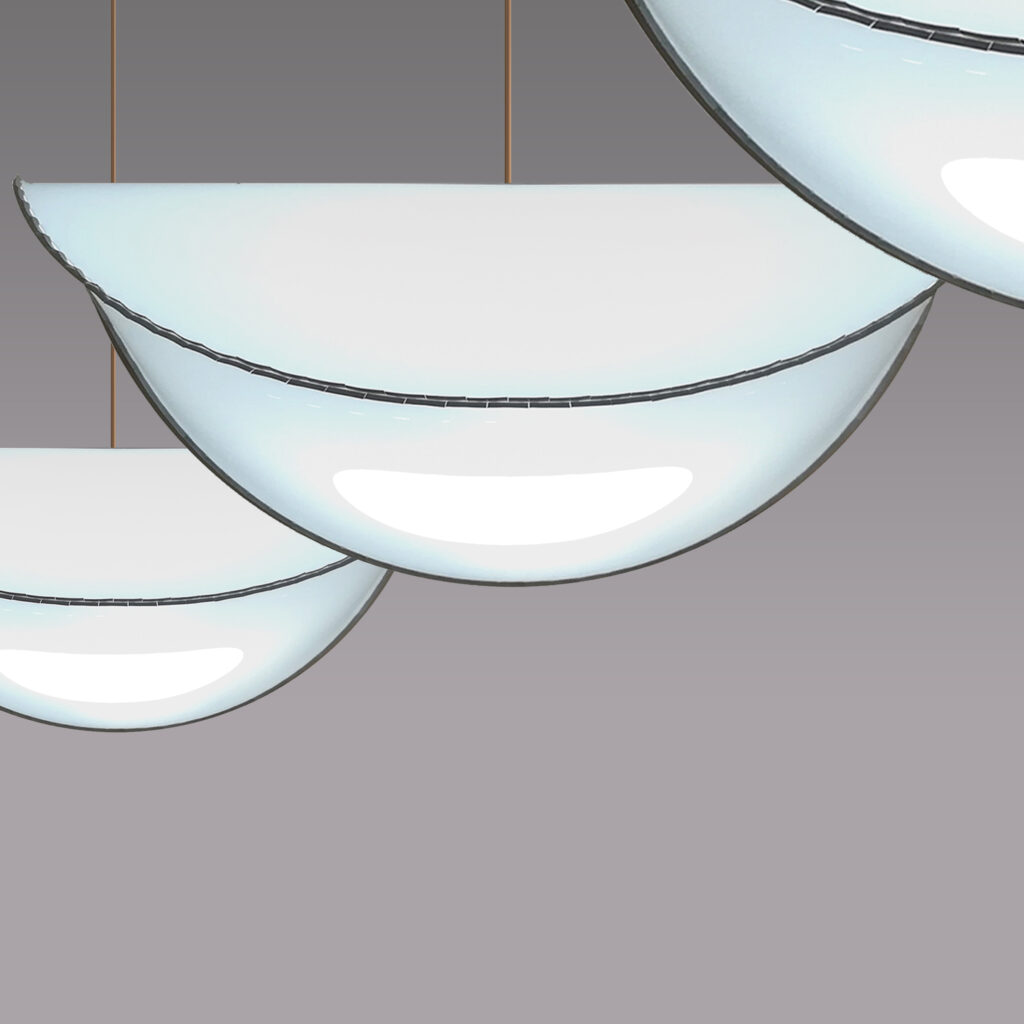 HÄNGELAMPE / HORIZONTALE LAMPE / GROSSE SATTELLAMPE - RODEO