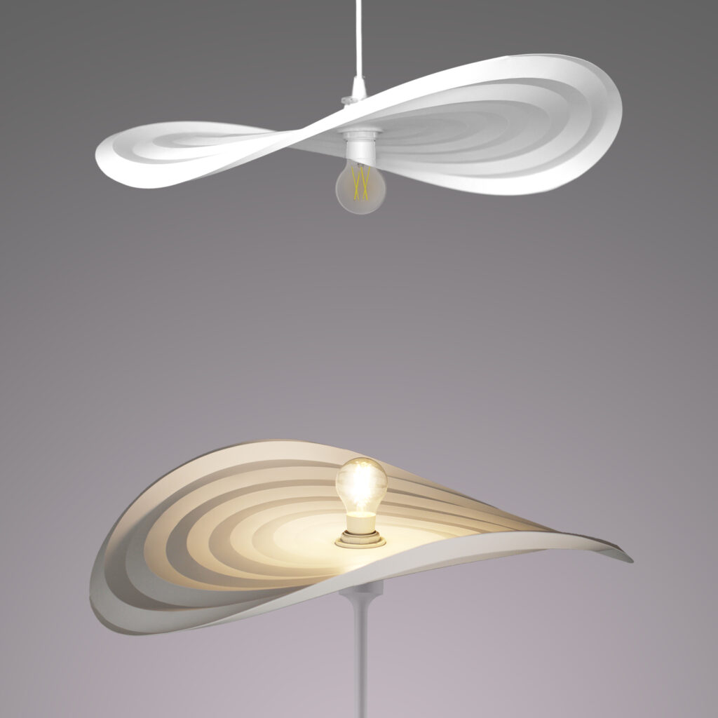 HÄNGELAMPE / STEHLAMPE – SOMBRO